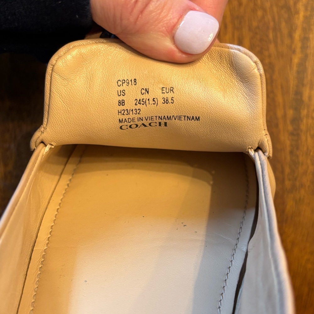 Women's Ronnie Sporty Slip-On Driver Loafers Blush Size 8 EUC - Picture 10 of 10